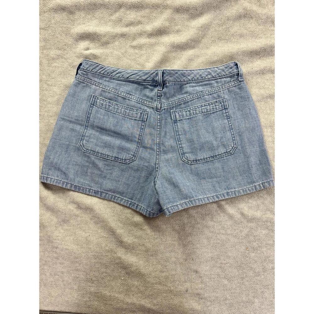 universal thread denim shorts y2k low rise carpenter utility light wash - Picture 2 of 8